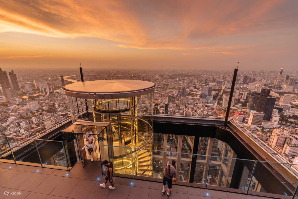 Mahanakhon Skywalk - Tòa nhà cao nhất Bangkok