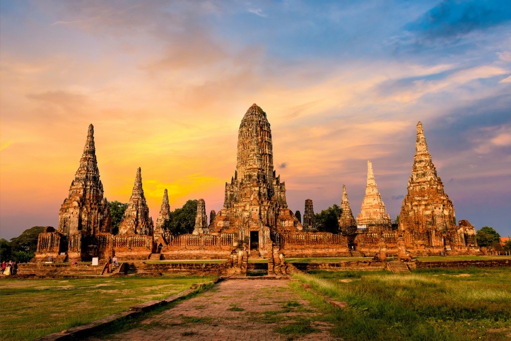 Cố đô Ayutthây - Kinh đô tráng lệ của Thái Lan
